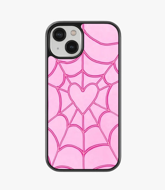 Pink Spider Love Case
