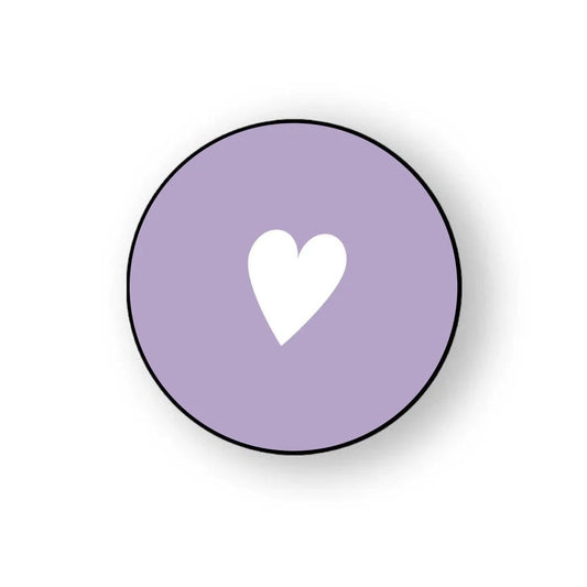 Purple Heart Pop Grippers