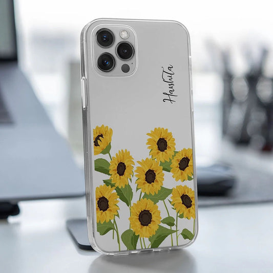 Yellow sunflower case