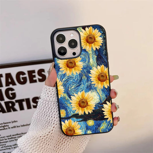 Sunflower On Night Case