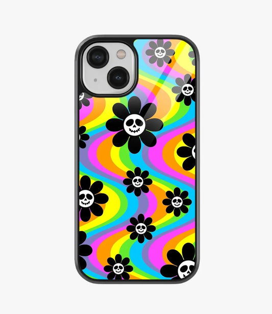 Trippy Skulls Case